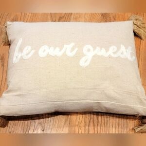 Be Our Guest throw pillows - Brand New